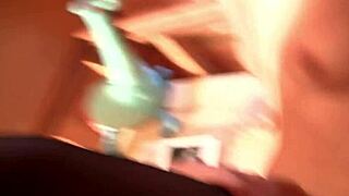 Reality Video of Redhead Teen Babe in Stockings and Pantyhose Performing Masturbation and First Time Anal Fuck