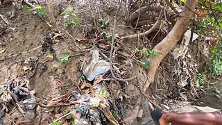 Streams of joy dicked outdoor with big ass bbw girlfriend screaming in pleasure