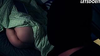 Big Dick Thief Gets Lucky with Horny Teen Marilyn Sugar - Let's Do It