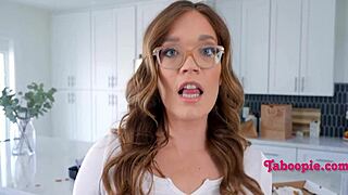 Playing House With Step Daddy Turns Into Taboo Fucking In Kitchen