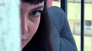 Miss Bimby teases with her stilettos, choking and dominating