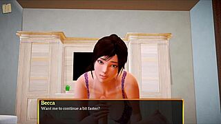 My New Family 316 Brunette Rides Monster Cock