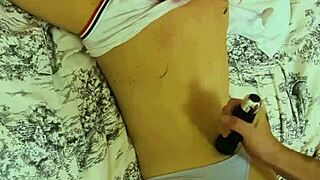 therapeutic back massage turns into wand orgasm and deep fuck - unlimited orgasm