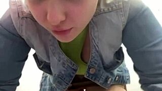 Big dick fucks me hard in public outdoor setting