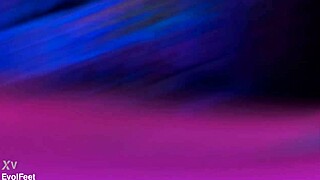 Worship my bound feet and tickle them, she commands.