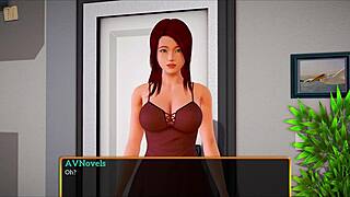 My New Family 316 Brunette Rides Monster Cock