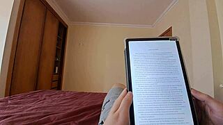 LATINA MAID WITH CREAMY PUSSY IN JEANS AND FLIP FLOPS IS SEDUCED WITH A MASSAGE