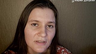 I'm your loving Russian GF. sucking your big cock with support