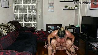 encountering the policeman sent to arrest me leads to an intimate moment in this trailer