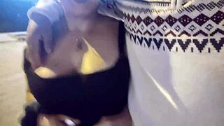 harassing a mature venezuelan woman on lima streets