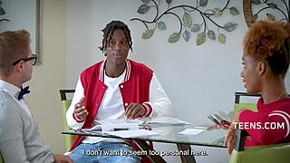 Tutor uses black step siblings for science lessons