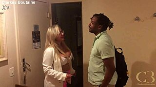 Ines Ventura's Brazilian Ass Fucked by Clarke's Big Black Cock