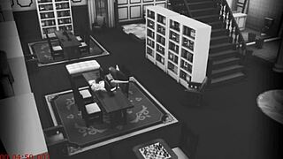 Wife Meets Stranger at Library Cam