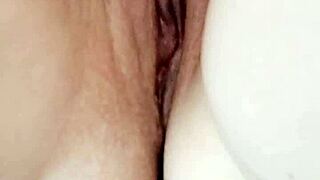 I'm Chrissybee, playin with my throbing wet pussy so hard