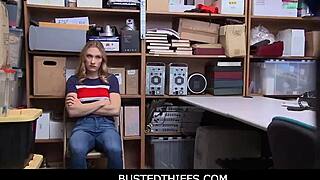 Kasey Miller's Guilty Suck for the Officer's Cock