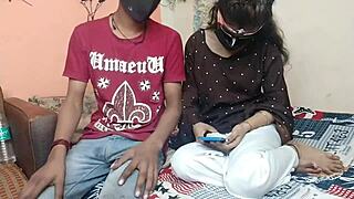 desi bhabhi spotted sleeping by devar who then fucks her