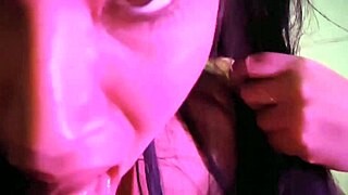 Insane deep throat: girl face fucks cock, licks it deeply. Then receives cumshot facial