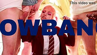 teen oiled anal play & footjob