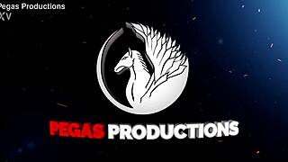 Pegas Productions - La Petite 18+ Blonde Milf Se Fait D�foncer Par Le Gros Jon