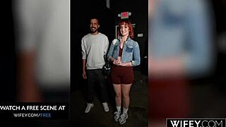 wifey milf queen mirage takin huge bbc whil hubby cheers