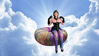 Why does Granny Sky crave licking and dicking to cum?