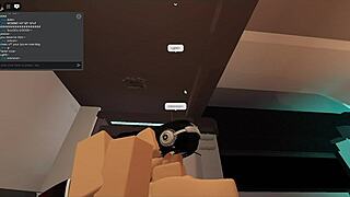 Futa Fucks Slut Hard in Roblox Condo!