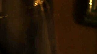 Brunette Babe Strips Sensually in Glamour Shoot