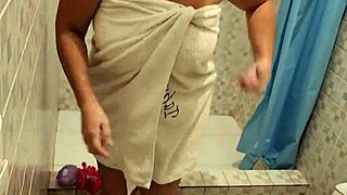 Finding friend's mom in shower part 1