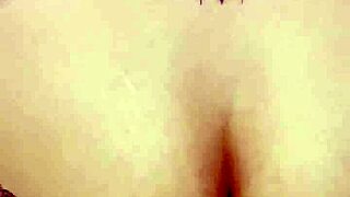 sexy anal sex with creampie in my ass