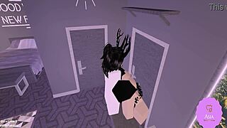 i'm a latina baddie takin large dick in asia roblox porn, creampie and all