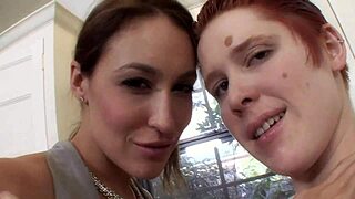 Lily Cade And Ryan Keely Fuck In The Kitchen!