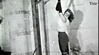 My secret life vintage lesbian bondage with hairy beaver and bound pussy