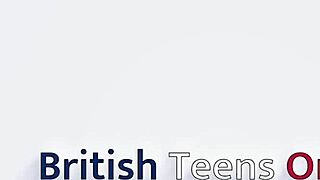 COLLared british teen GETS OFF on FUCKING MACHINE!