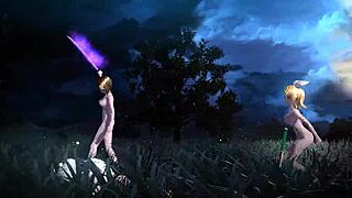 Kagamine Rin, Meiko & Haku Feel Exposed In Full Nude