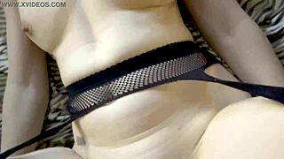 the granny begged for semen in her hole