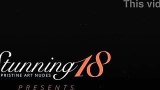 young babe anastej barbi fingers to juicy orgasm 😍