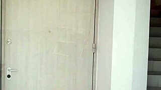 Is milf kathylee getting fucked by the thief while hiding from her husband?