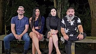 In The Topcast Video, Lalla Potira And Bill Share An Intimate Moment On The Public Street.