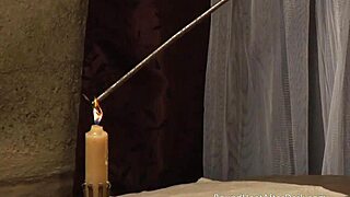 dom busty lesbian madame facesits tight slave, making her orgasm