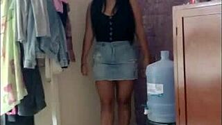Sol Is A Sexy Virgin Latina Who Loves To Wear Miniskirts And High Heels
