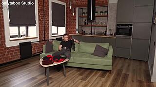 big boob milf rough fucked by stepson