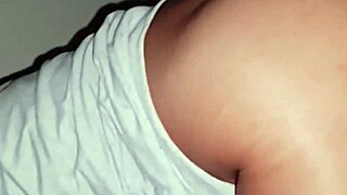 Unfaithful tenant lets me into her room for a check