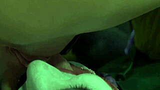 Katwoman Jennifer Dark prowls into a prison cage 3way?