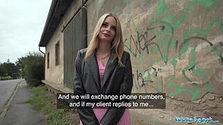 genuine model prospect, get on your knees for this big cock fucking