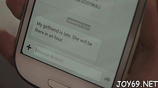 teen gets enjoyment with fingers