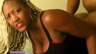 Amateur couple engages in deepthroat blowjob and intense doggystyle fucking