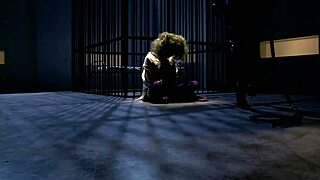 Katwoman Jennifer Dark prowls into a prison cage 3way?
