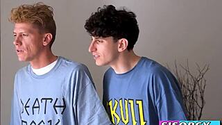 The family situation gets out of hand when stepbrothers fuck each others stepsisters but their pussies decide to connect with their roots and take all their cum