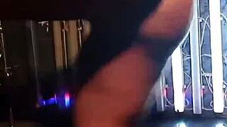 African Kenyan Stripper Performs on Instagram Live