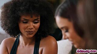 lesbian threesome with katrina colt and her roommate alina ali and inviting jayden cole